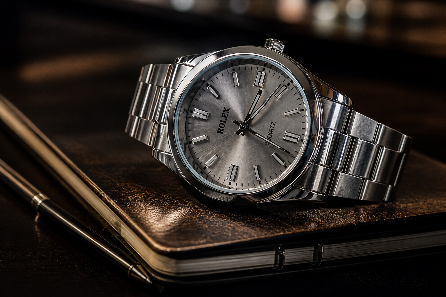 Silver Watch